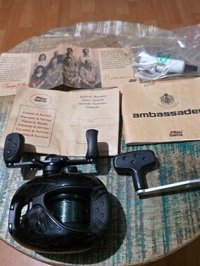 Abu Garcia Ambassadeur Custom Lite 6600 CLW Reel w/ Box